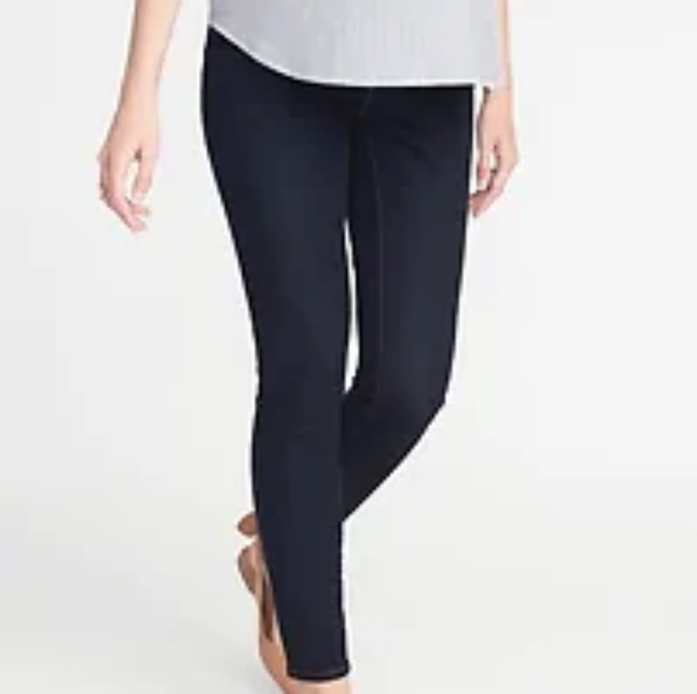 Maternity Front Low-Panel Rockstar Jeans